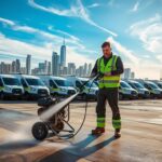 A Business Owner’s Handbook to Parking Lot Pressure Washing Conyers